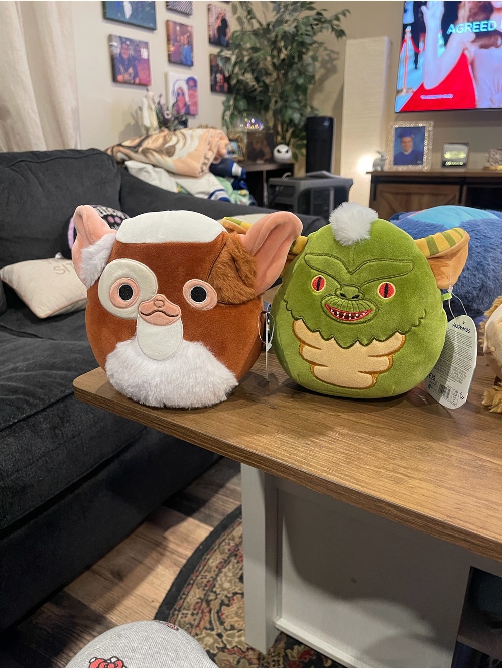 Gremlins Gizmo and Stripe squishmalllow lot